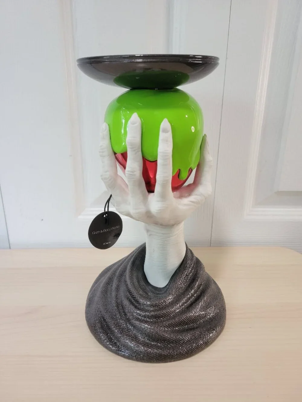 DISNEY Bath Body Works Snow White Villains Evil Queen Poison Apple Candle Holder